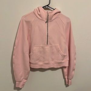 Lululemon strawberry milkshake scuba jacket size 4